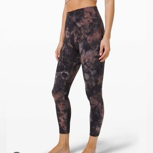 Lululemon Align 23 Diamond Dye Leggings. Size 4. New never worn. Extremely soft.